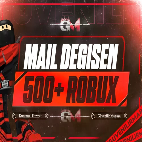 Roblox +500 Robux Mail Değişen